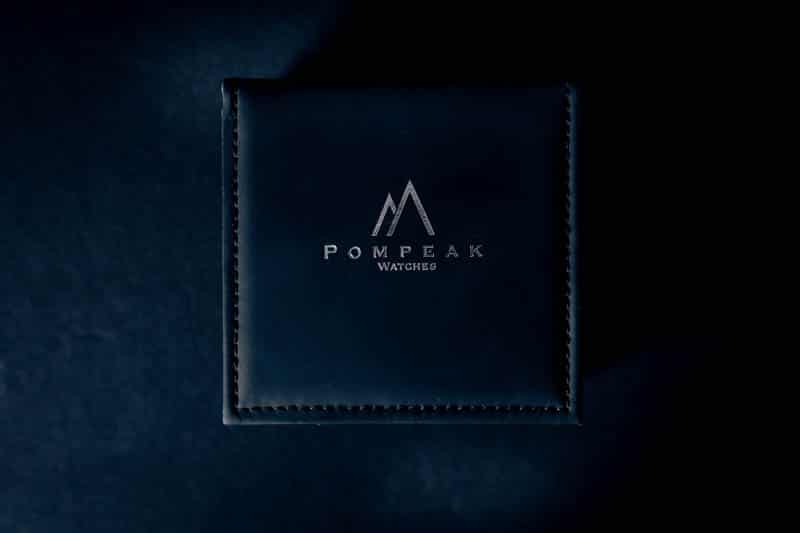 Pompeak watches black packaging