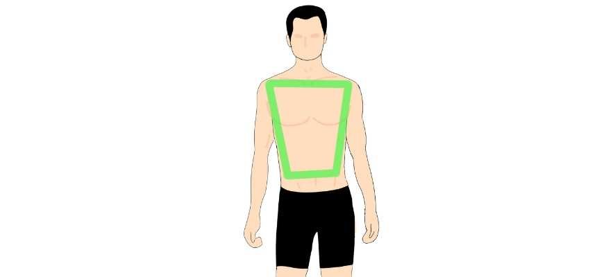 Rhomboid male body type