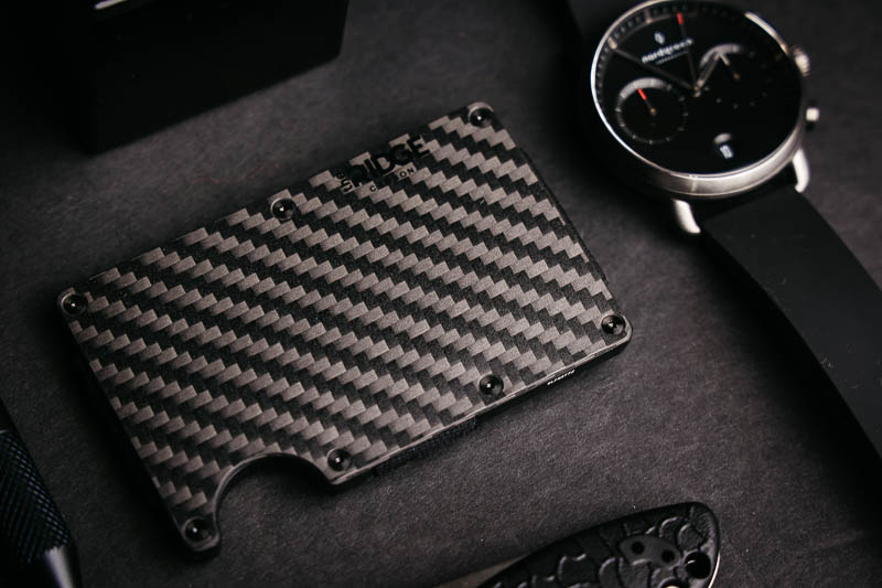 Ridge Wallet carbon fiber case