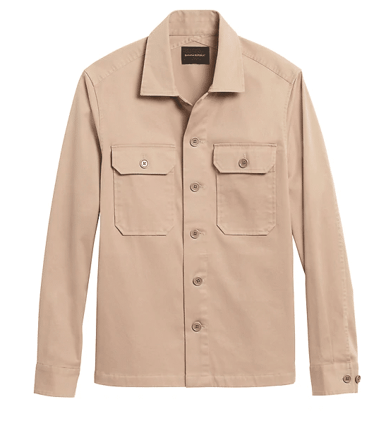 Banana Republic Rapid Movement Shirt Jacket