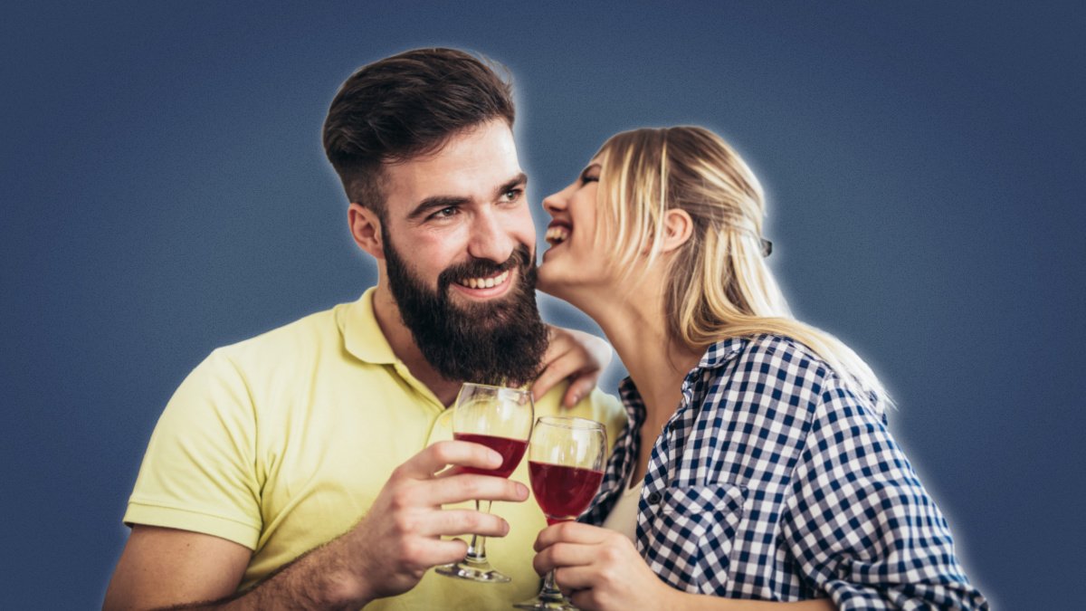 Second Date Ideas Bearded Man and Blonde Woman Laughing and Having a Good time on Second Date