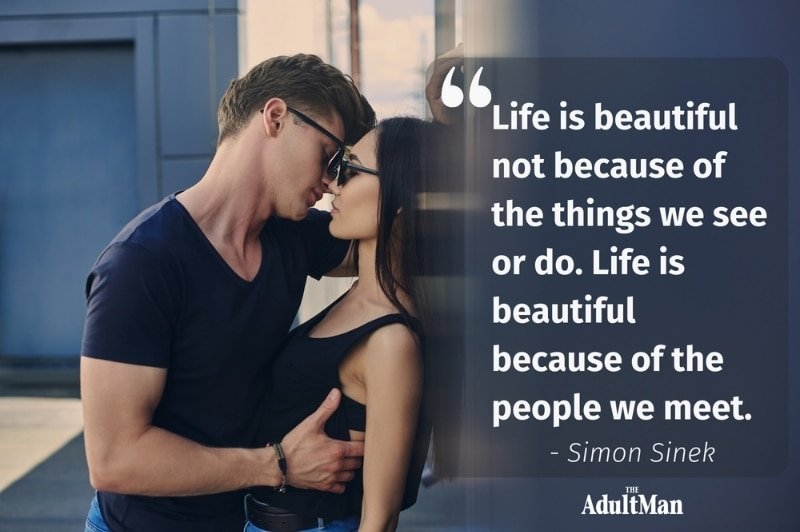 Simon Sinek Life is Beautiful Quote