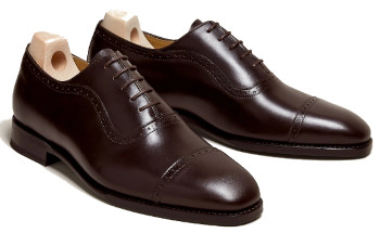 MYRQVIST Skytteholm Dark Brown Calf Oxford