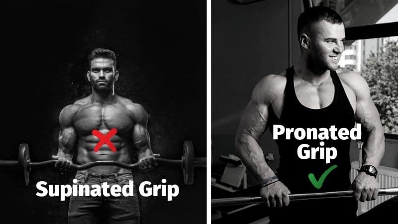 Supinated vs Pronated Grip