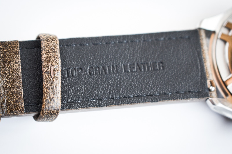 Top Grain Leather Band Stamp