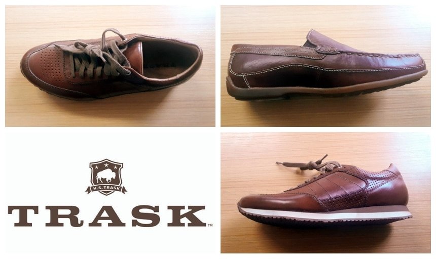 Trask Shoes Review: Grid of Shoes Including The Aiden and The Declan