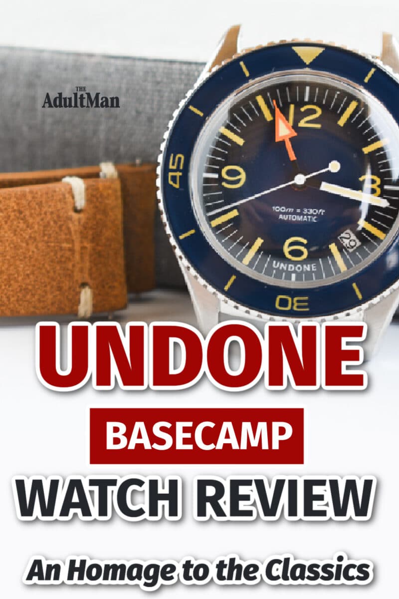 UNDONE Basecamp Watch Review: An Homage to the Classics