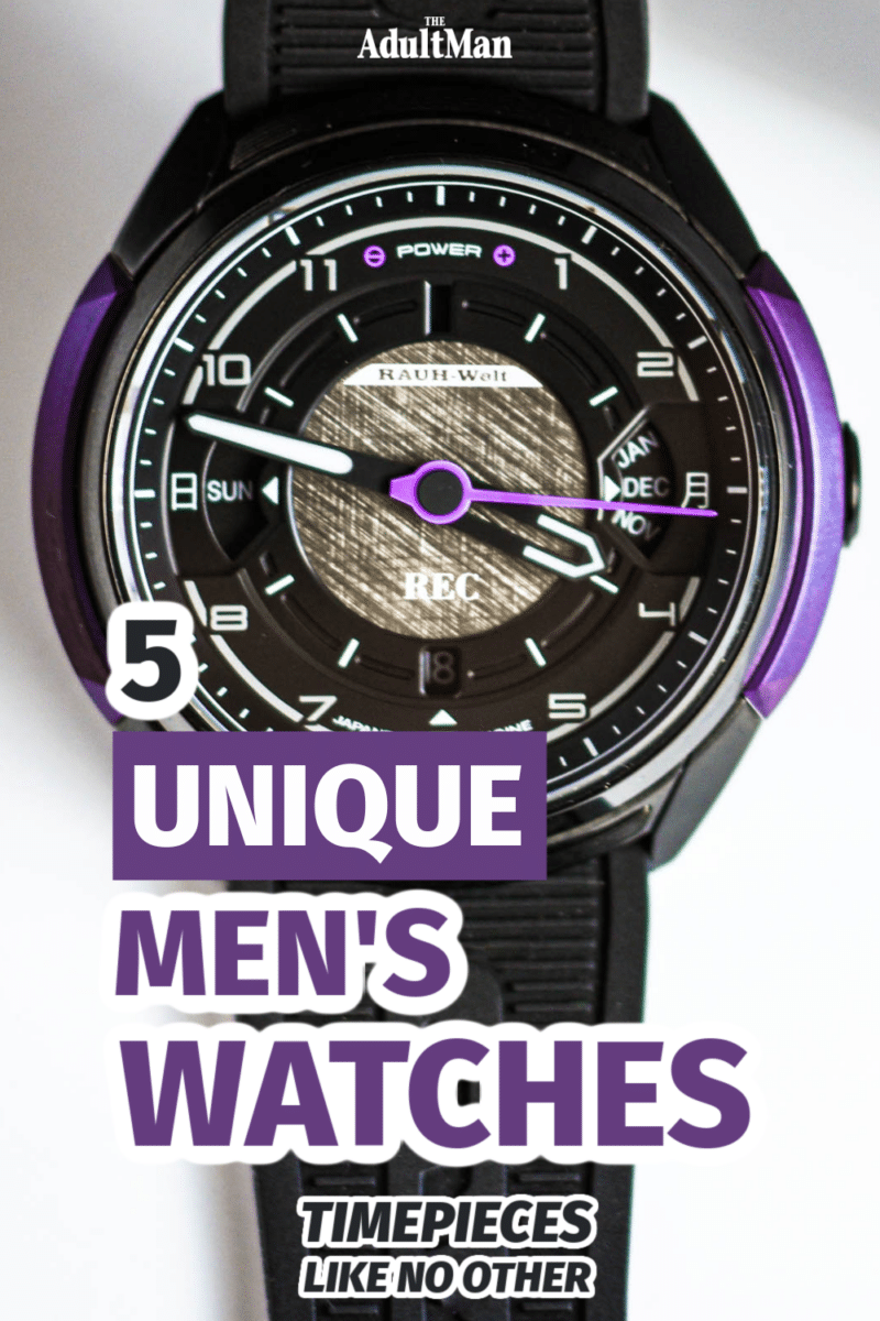 5 Most Unique Men’s Watches: Timepieces Unlike Any Other