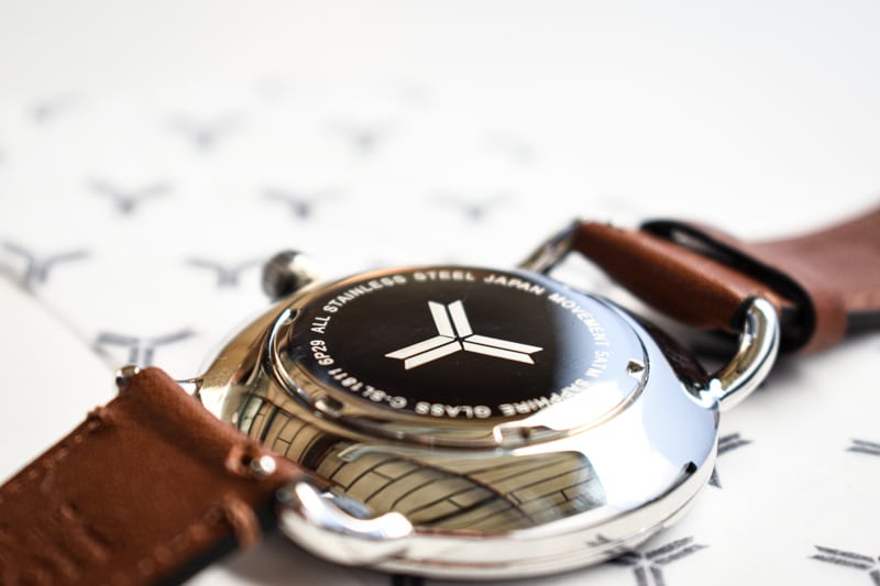 Wolfpoint fort dearborn caseback logo at glance Wolfpoint fort dearborn caseback logo at glance
