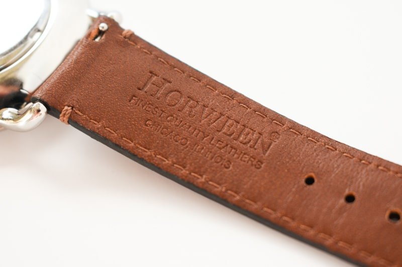 Wolfpoint horween tannery leather strap